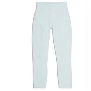 LuluLemon Womens Blue Leggings Elastic Waist Pull On size 4